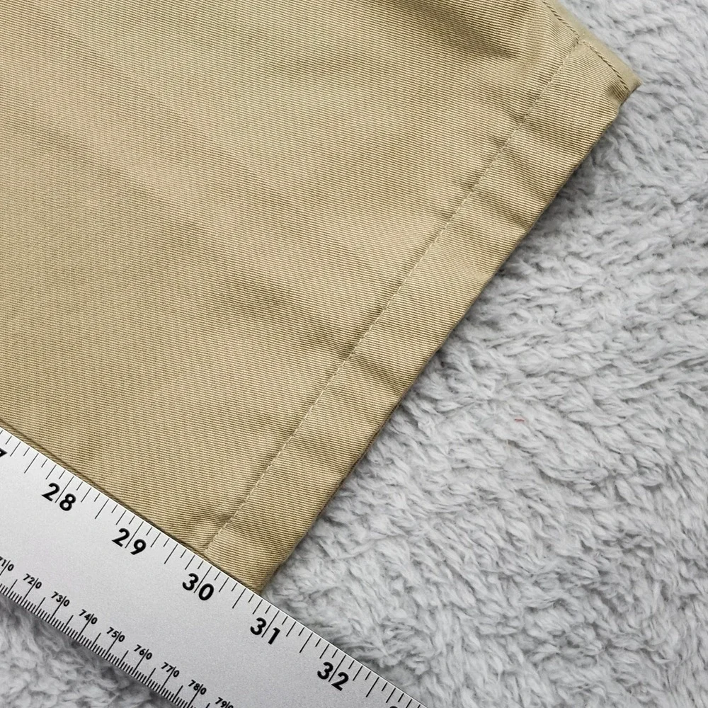 Lands End Traditional Fit Comfort Waist‎ Khaki Chino Pants Mens Size 35x30.5
